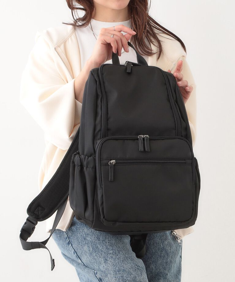 SHOO･LA･RUE「【撥水】多ポケット機能リュック」|リュック|