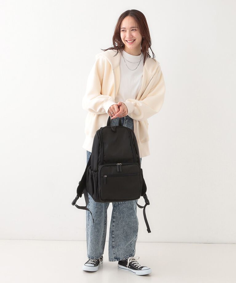 SHOO･LA･RUE「【撥水】多ポケット機能リュック」|リュック|