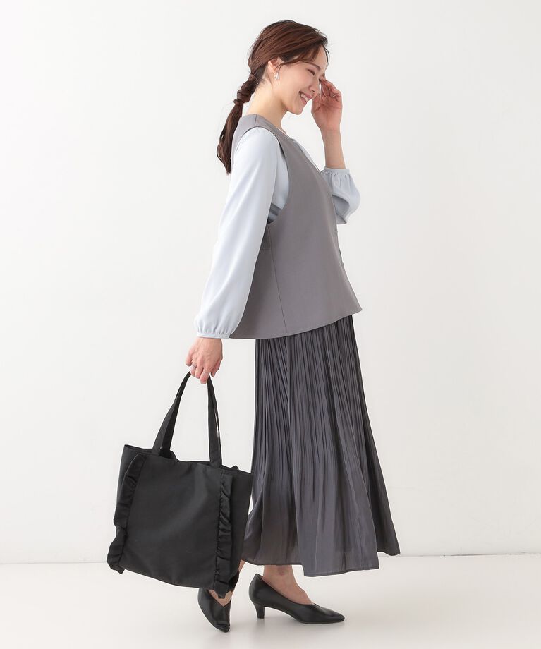 SHOO･LA･RUE「フリルトートバッグ」|トートバッグ|