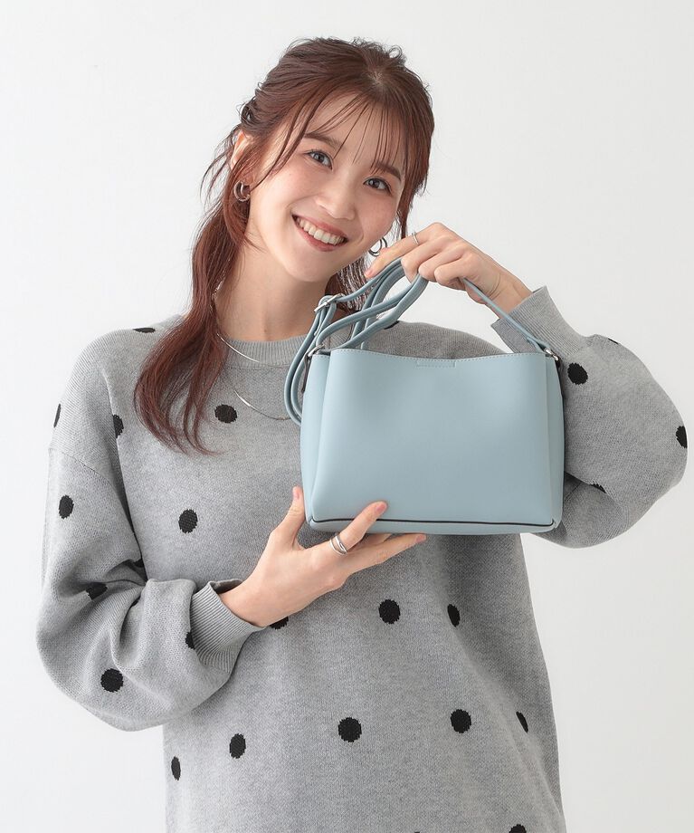 SHOO･LA･RUE「3層ヨコナガショルダーバッグ」|ショルダー・メッセンジャー|