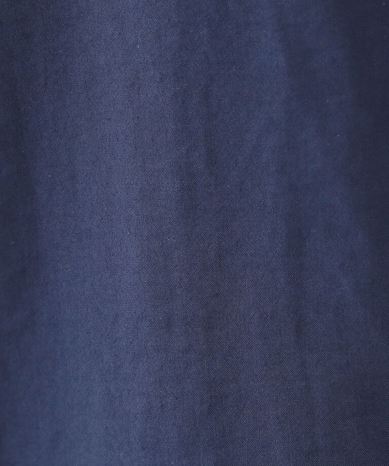 SHOO･LA･RUE「【洗える/UV/吸水速乾/アンチピリング/S-LL】バンドカラーギャザーシャツ」|シャツ・ブラウス|
