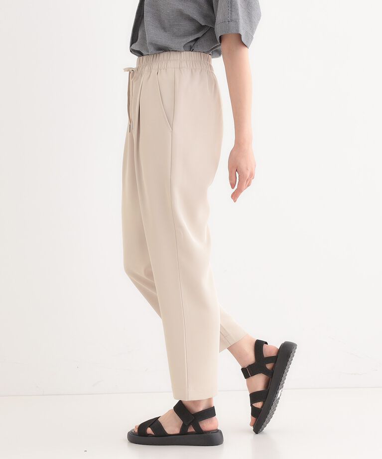 SHOO･LA･RUE「【接触冷感/SS-3L】さらさらぷるん イージーテーパードパンツ」|その他|