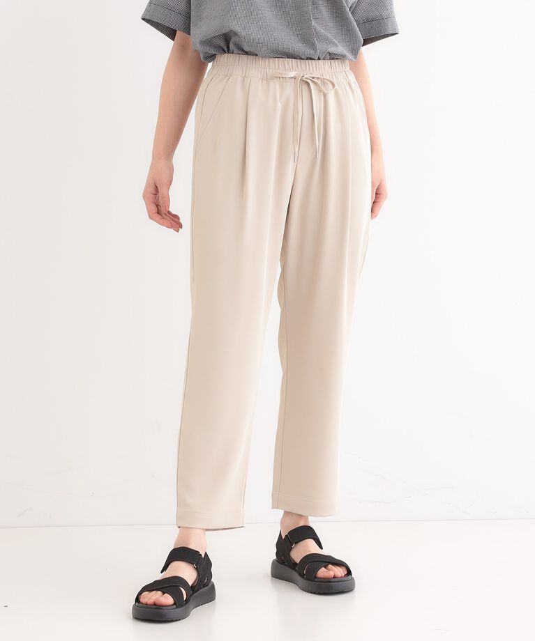 SHOO･LA･RUE「【接触冷感/SS-3L】さらさらぷるん イージーテーパードパンツ」|その他|