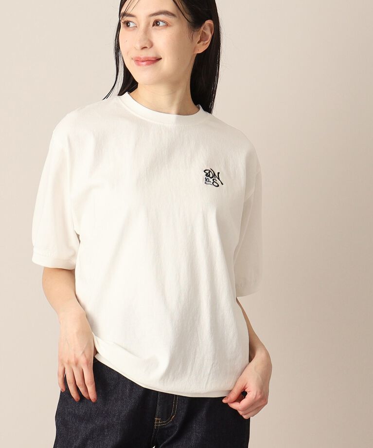 Dessin「【ユニセックス・洗える】10周年10カラーロゴTシャツ」|Tシャツ・カットソー|ﾎﾜｲﾄ(001)