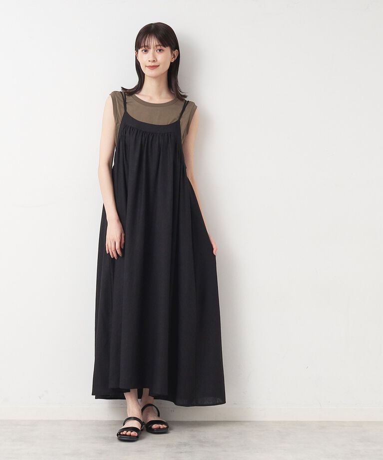 Dessin「【リンクコーデ・洗える】キャミドレス」|ワンピース|
