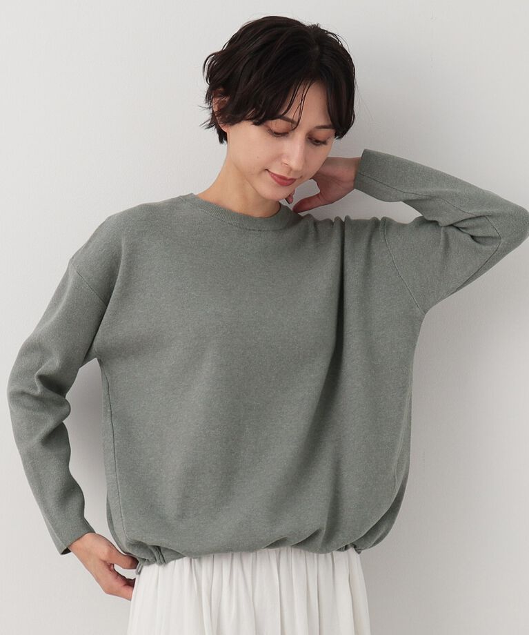 Dessin「【洗える】ドローコード付きニット（XS～L）」|ニット・セーター|