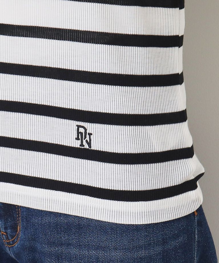 Dessin「【洗える】リブクルーネックロングスリーブ」|Tシャツ・カットソー|