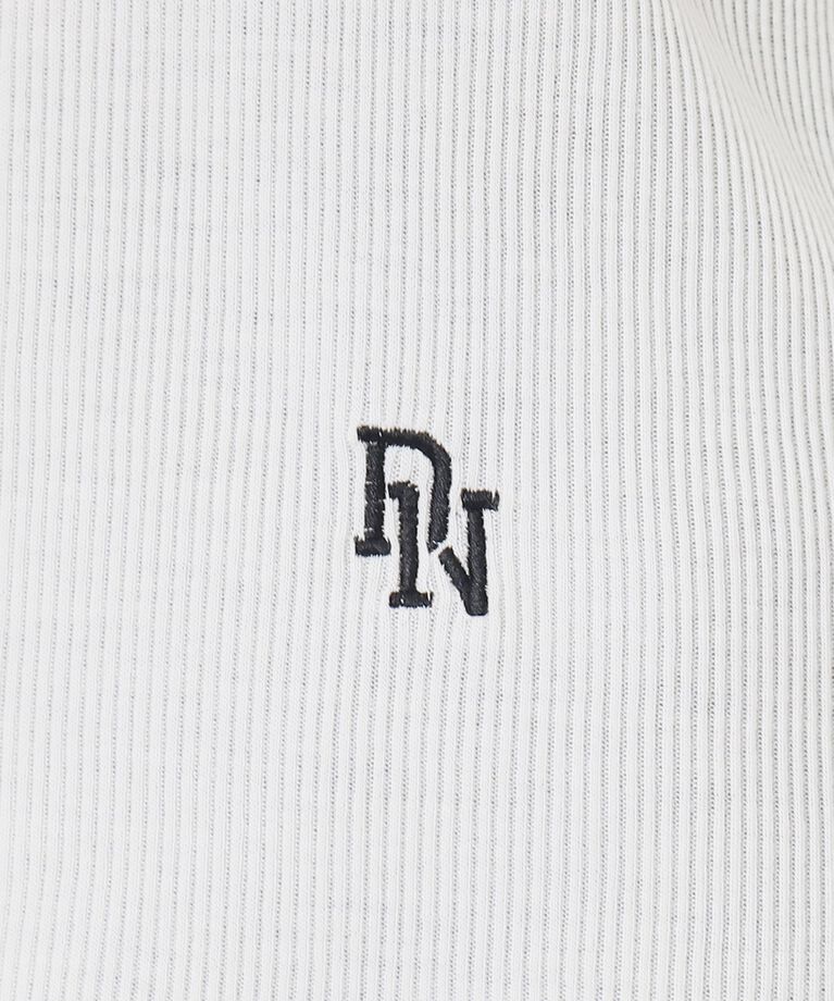 Dessin「【洗える】リブクルーネックロングスリーブ」|Tシャツ・カットソー|