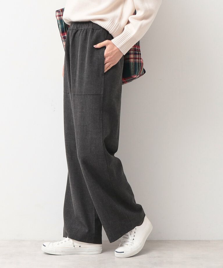 Dessin「【ウエストゴム・裏付き・洗える】アウトポケット付きパンツ（XS～L）」|その他|