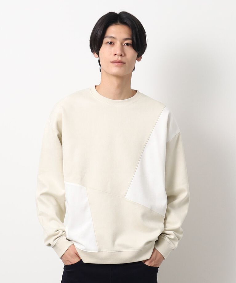Dessin「切り替えジャージ」|Tシャツ・カットソー|ｵﾌﾎﾜｲﾄ(203)
