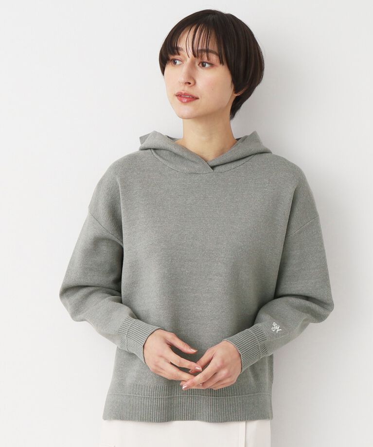 Dessin「【洗える・4サイズ展開】ちょうどいいパーカ（クロップド丈）」|パーカー|