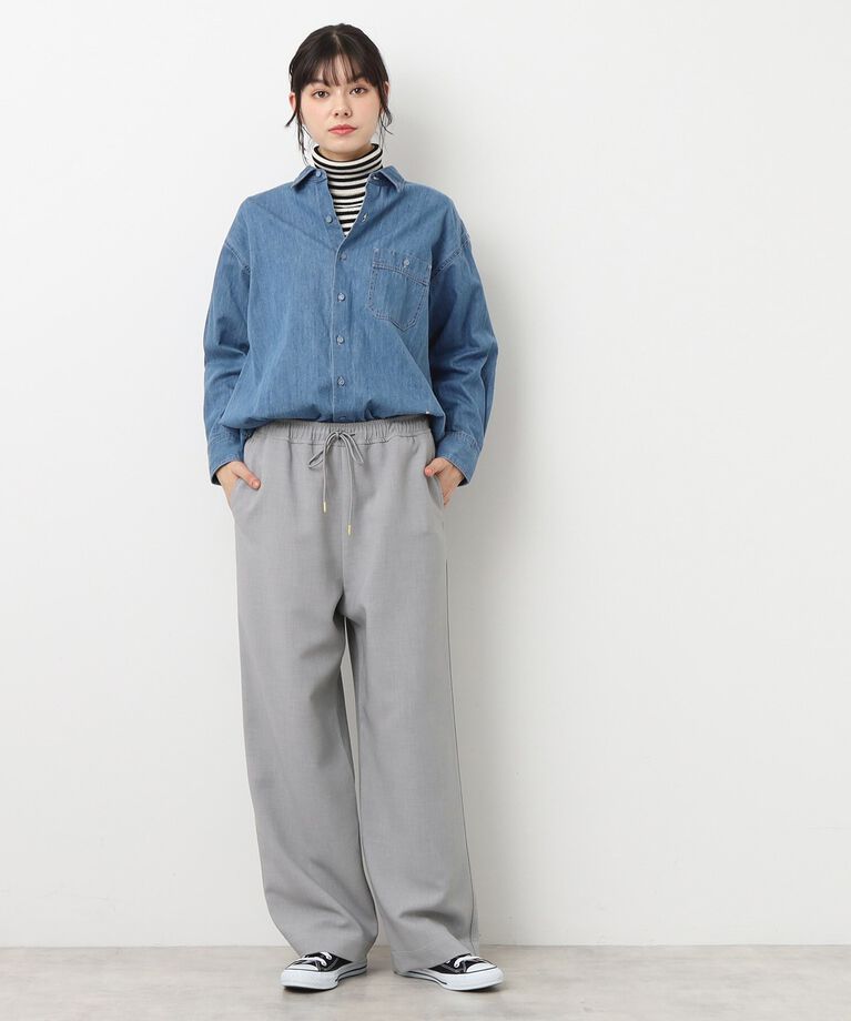 Dessin「【ウエストゴム・洗える】ドロスト付きパンツ（XS～L）」|その他|