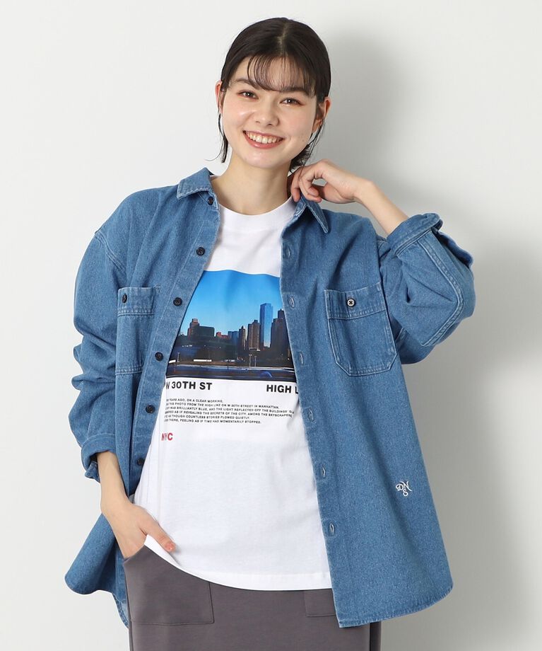 Dessin「【ユニセックス・洗える】フォトプリントロングスリーブTシャツ」|Tシャツ・カットソー|