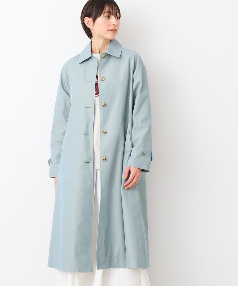 Dessin「【春SALE/洗える】ステンカラースプリングコート（S～L）」|ステンカラーコート|ミントグリーン(02