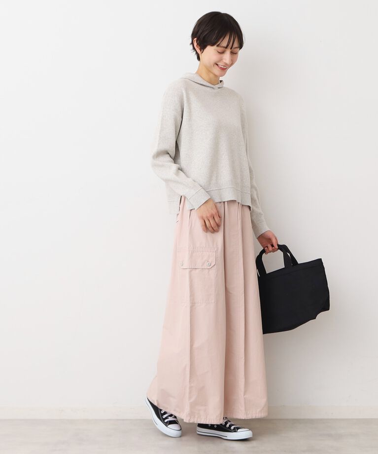 Dessin「【春SALE・洗える】フーデットニット（S～L）」|ニット・セーター|