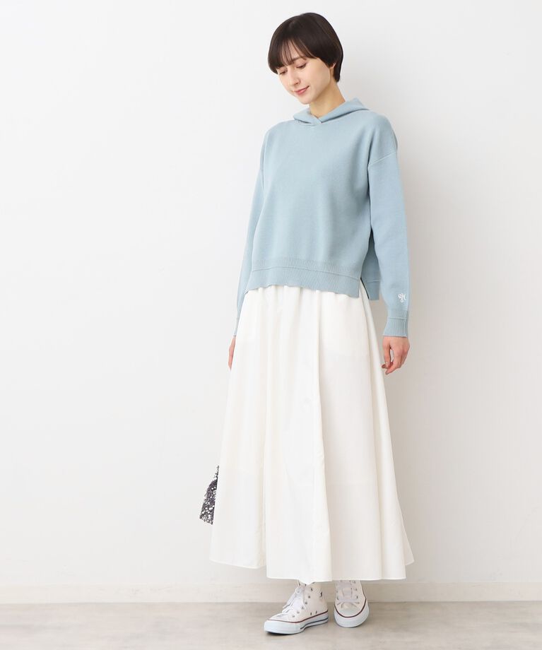 Dessin「【春SALE・洗える】フーデットニット（S～L）」|ニット・セーター|