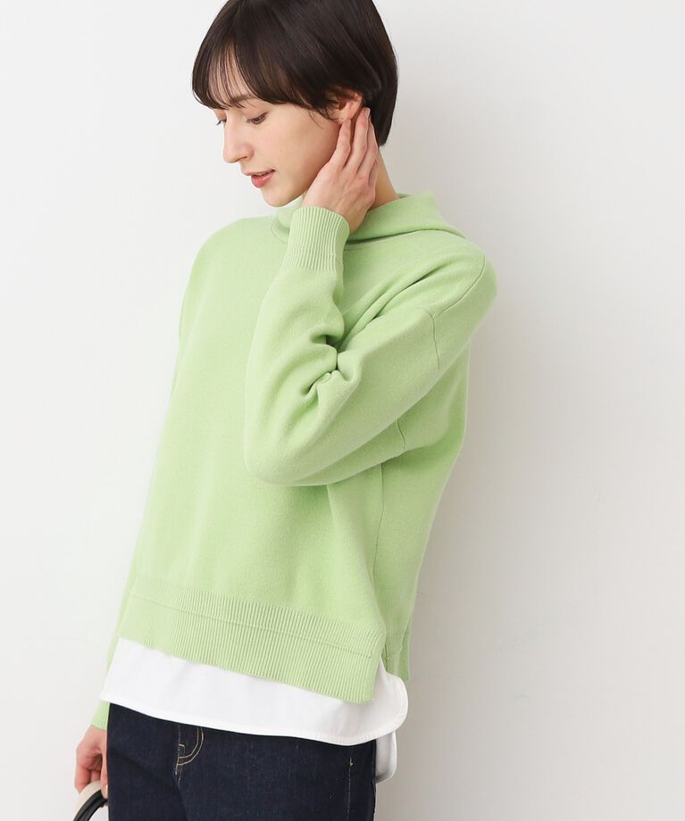 Dessin「【春SALE・洗える】フーデットニット（S～L）」|ニット・セーター|