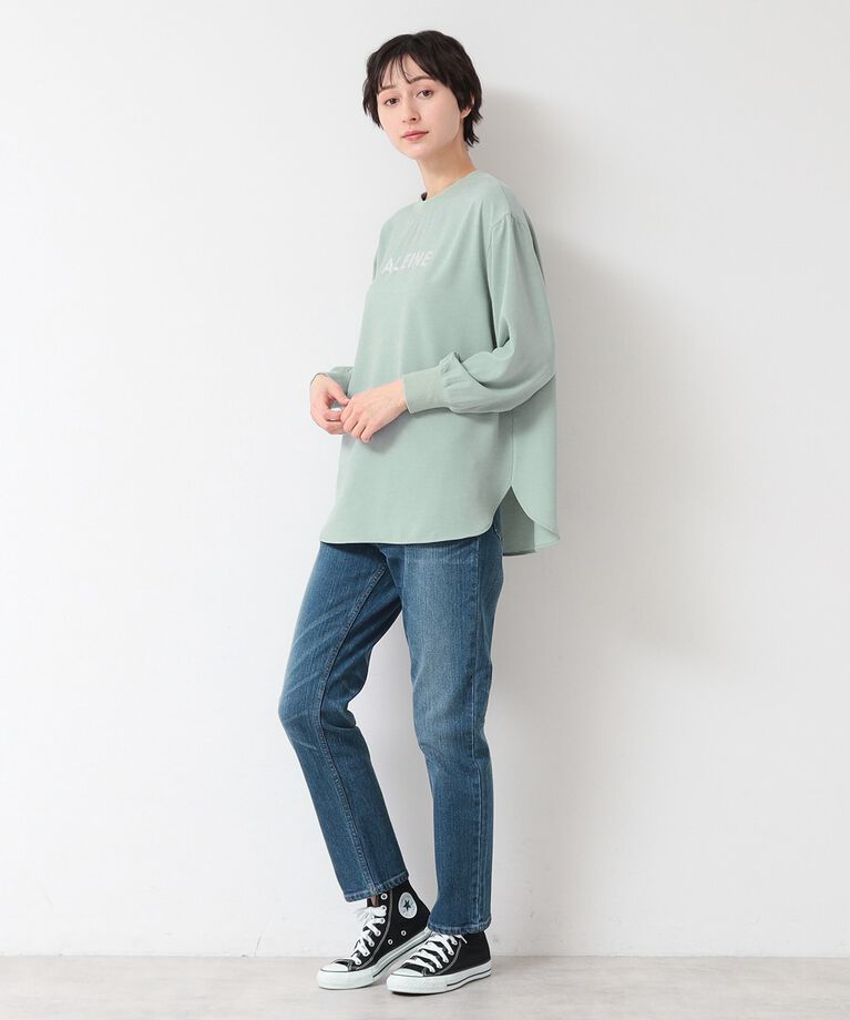 Dessin「【洗える】バックヘンリープリントブラウス（XS～L）」|シャツ・ブラウス|