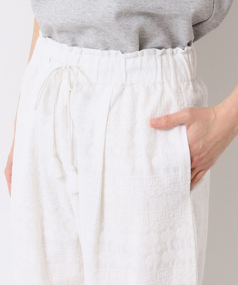 Dessin「【インド刺繍・セットアップ可能・ウエストゴム】シャツパンツ」|その他|