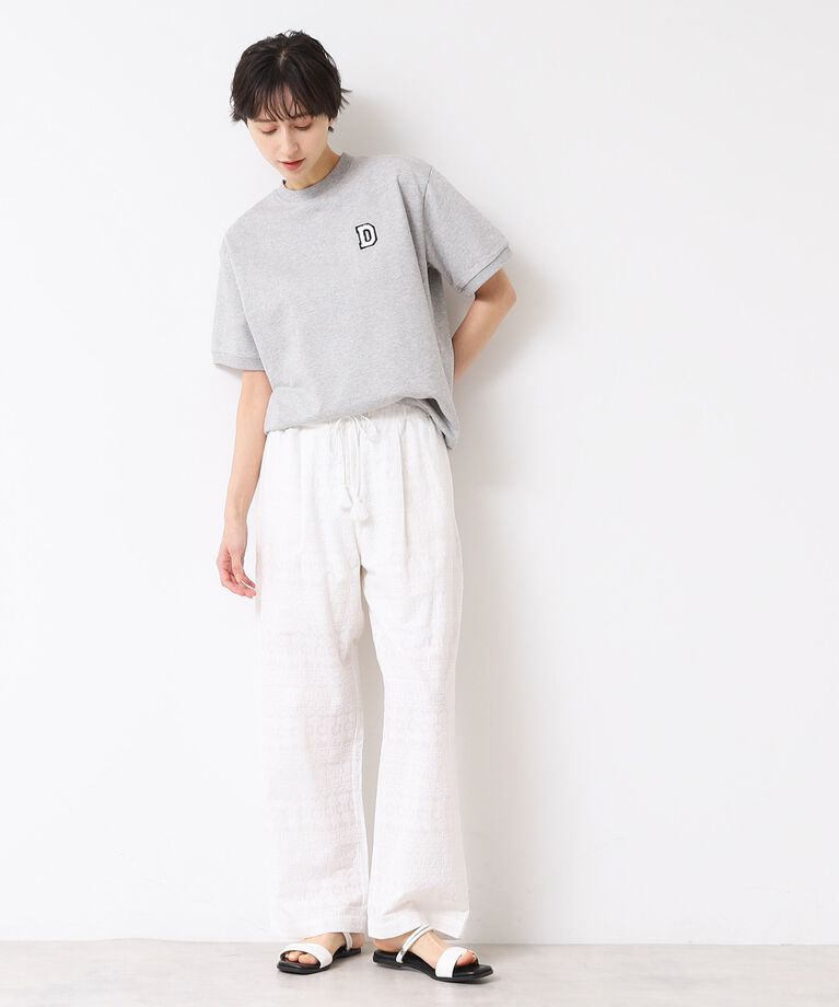 Dessin「【インド刺繍・セットアップ可能・ウエストゴム】シャツパンツ」|その他|