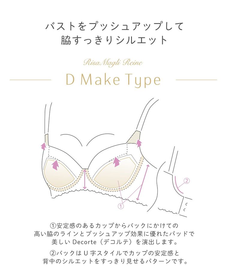 Risa Magli「エレーナ ブラジャー」|インナー|