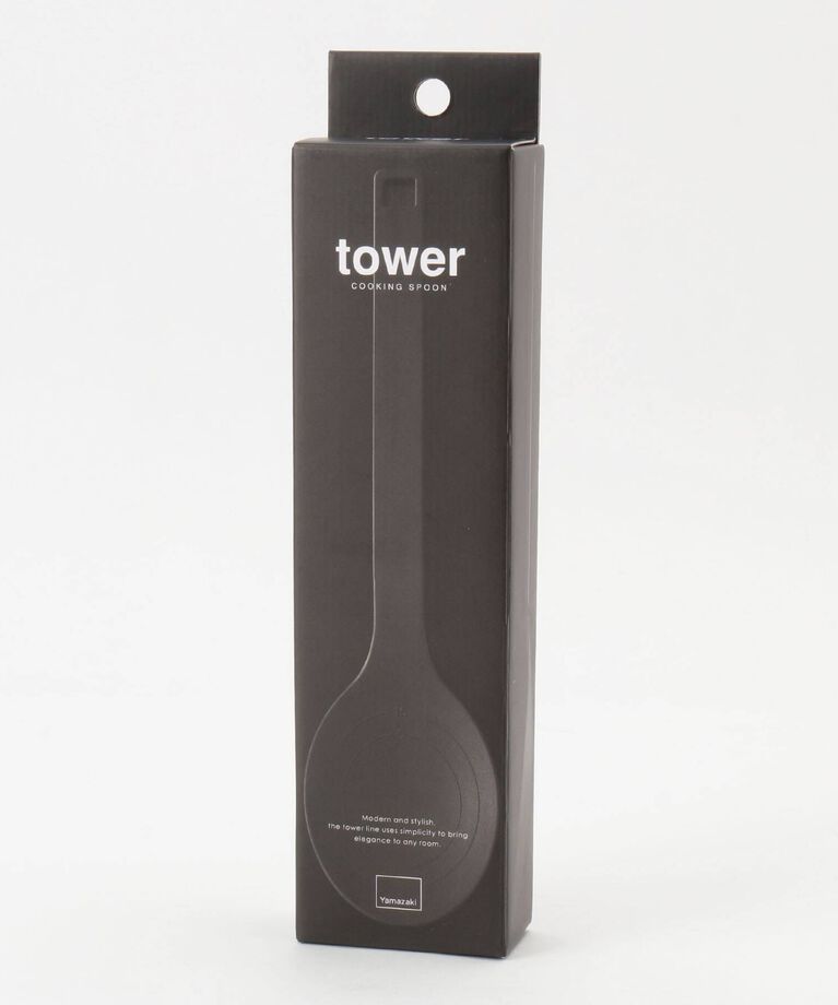212 KITCHEN STORE「シリコーン調理スプーン BK 山崎実業 ＜tower タワー＞」|食器・キッチングッズ|