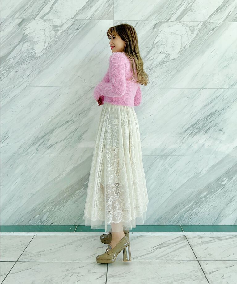 ESPERANZA「厚底ヒールアップローファー 24SS」|パンプス|
