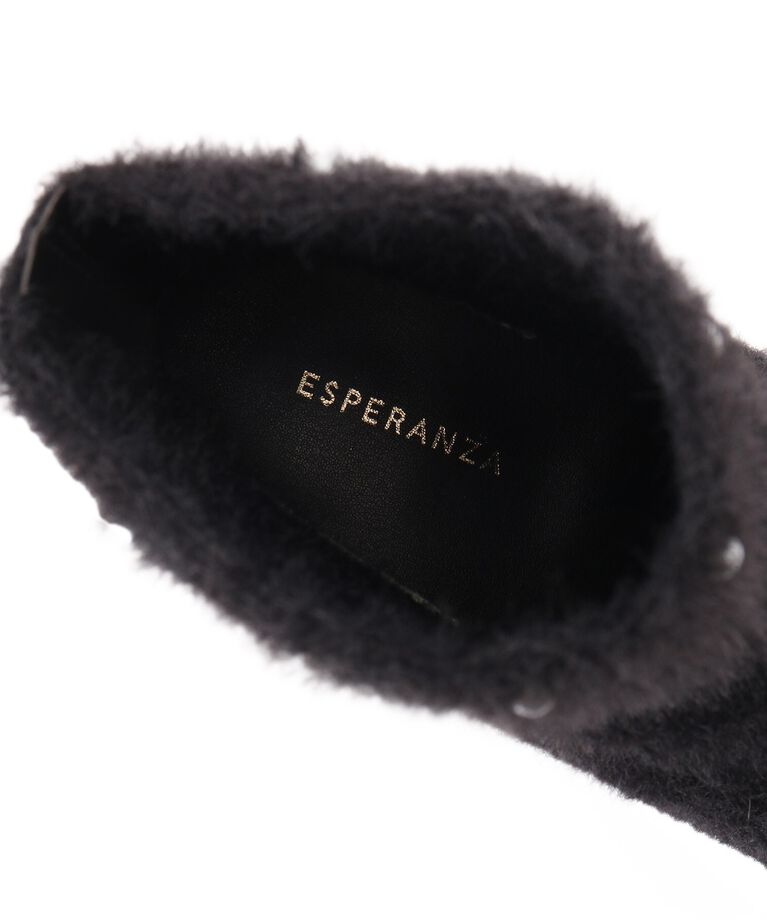 ESPERANZA「ニットパール調ショートブーツ」|ショートブーツ|