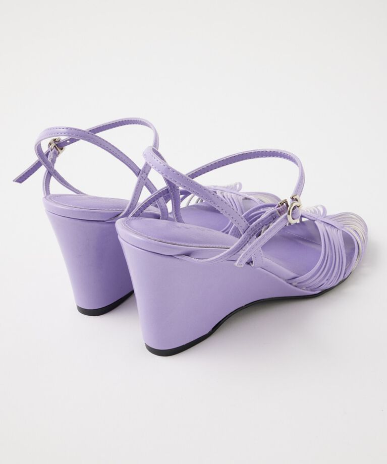 MOUSSY「NARROW STRAP WEDGE サンダル」|サンダル|