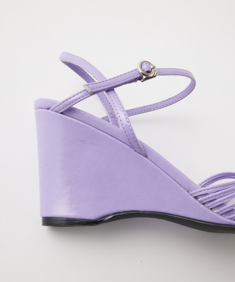 MOUSSY「NARROW STRAP WEDGE サンダル」|サンダル|