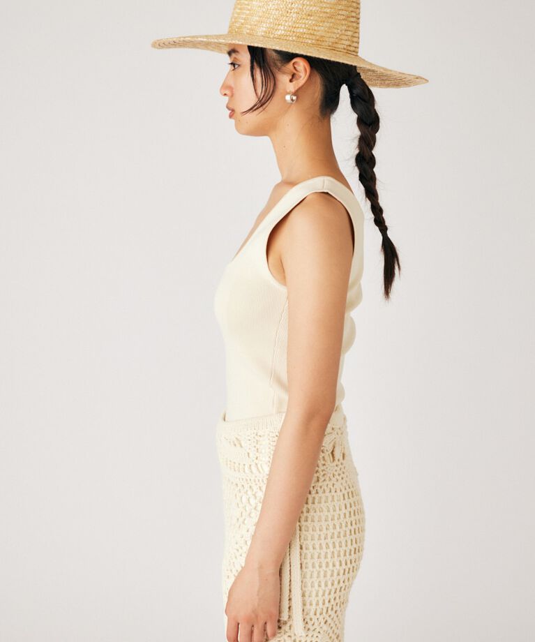 MOUSSY「KNIT タンクトップ」|タンクトップ|