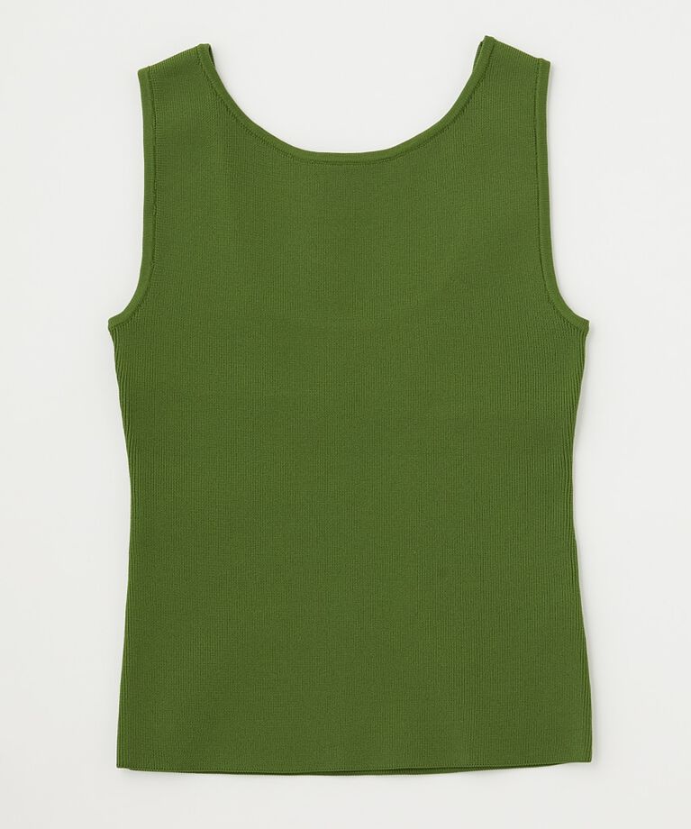 MOUSSY「KNIT タンクトップ」|タンクトップ|GRN