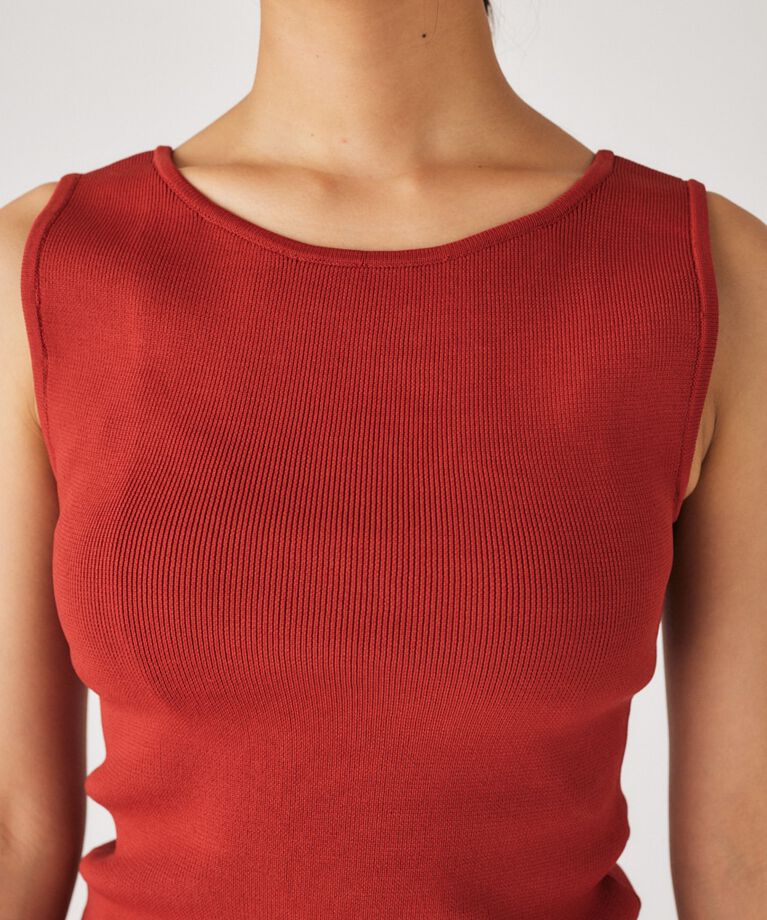 MOUSSY「KNIT タンクトップ」|タンクトップ|