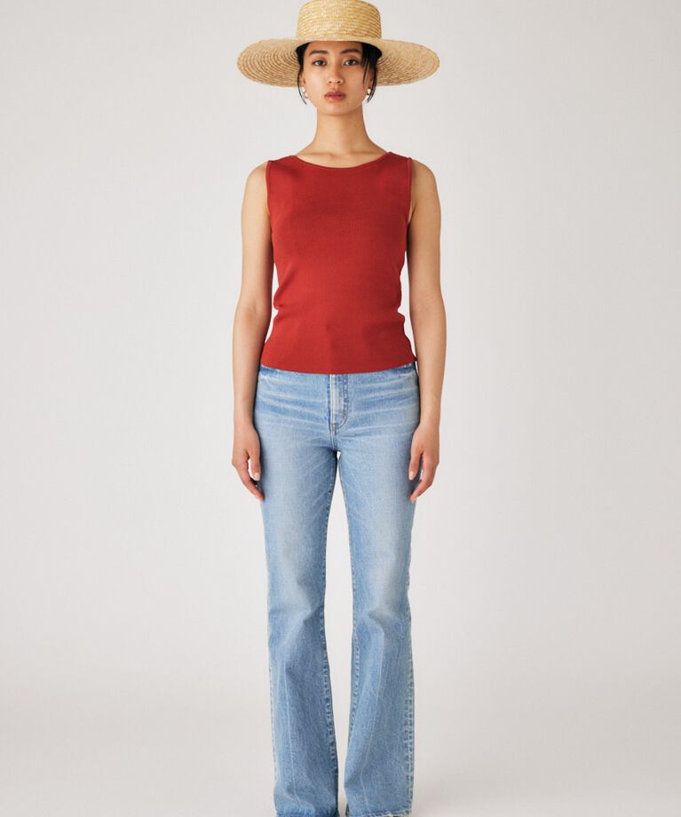 MOUSSY「KNIT タンクトップ」|タンクトップ|