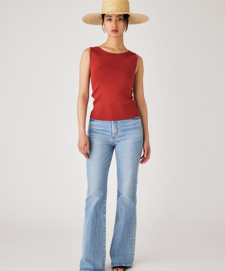 MOUSSY「KNIT タンクトップ」|タンクトップ|