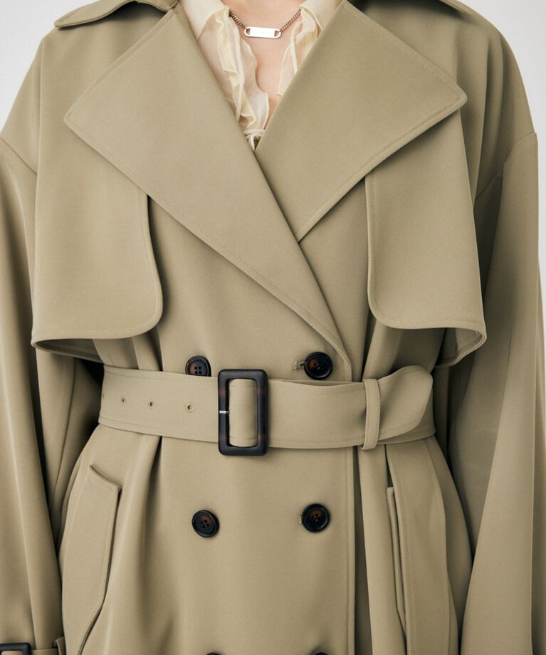 MOUSSY「LOOSE DRAPE トレンチコート」|その他|
