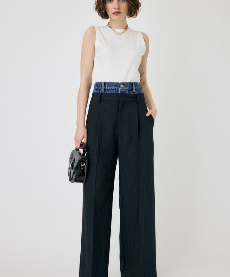 MOUSSY「SUVIN GIZA BASIC タンク」|Tシャツ・カットソー|