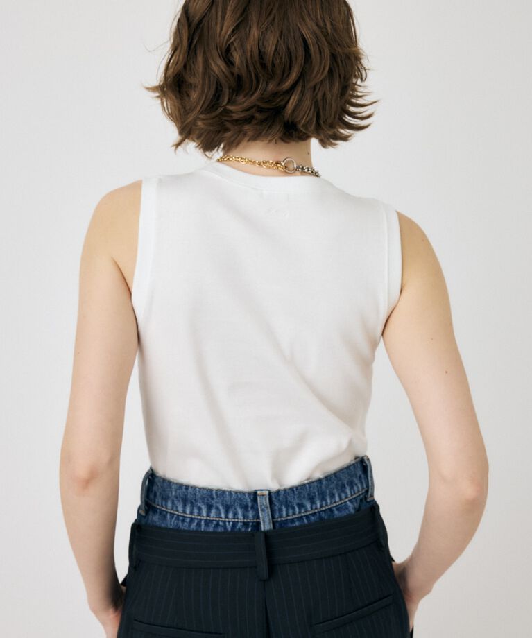 MOUSSY「SUVIN GIZA BASIC タンク」|Tシャツ・カットソー|