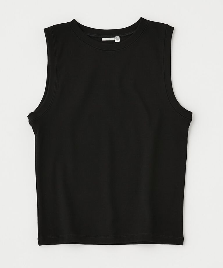MOUSSY「SUVIN GIZA BASIC タンク」|Tシャツ・カットソー|BLK