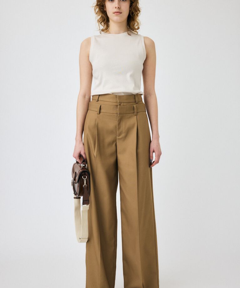 MOUSSY「SUVIN GIZA BASIC タンク」|Tシャツ・カットソー|