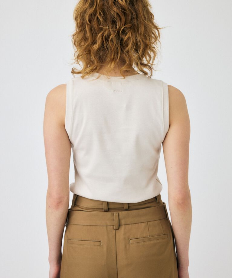 MOUSSY「SUVIN GIZA BASIC タンク」|Tシャツ・カットソー|