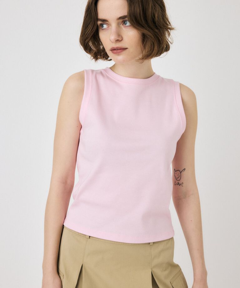 MOUSSY「SUVIN GIZA BASIC タンク」|Tシャツ・カットソー|
