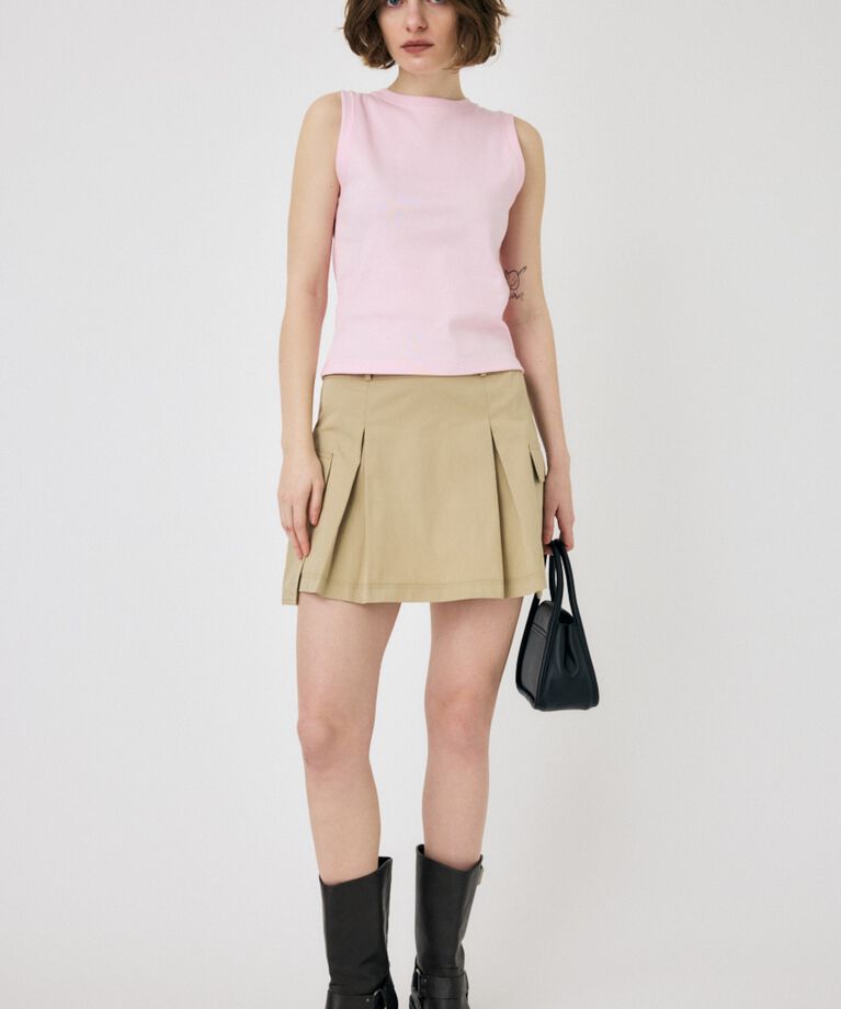 MOUSSY「SUVIN GIZA BASIC タンク」|Tシャツ・カットソー|