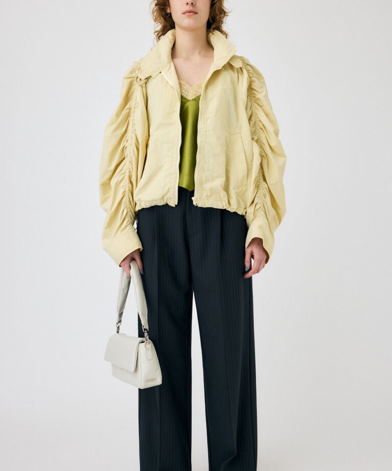 MOUSSY「WIDE LEG トラウザー」|その他|柄GRY5