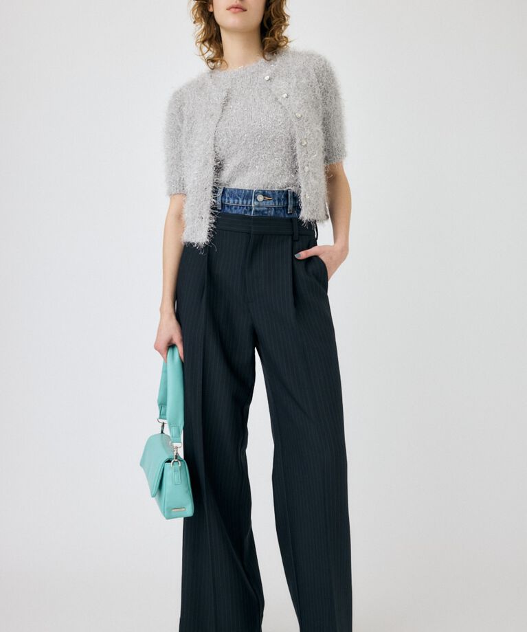MOUSSY「WIDE LEG トラウザー」|その他|