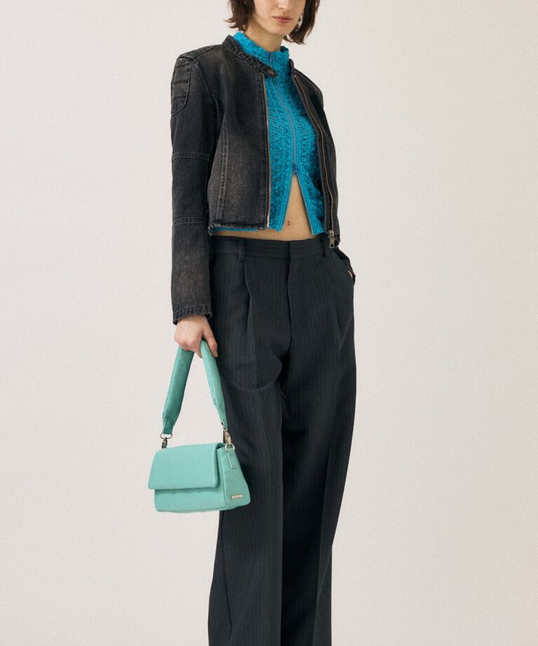 MOUSSY「WIDE LEG トラウザー」|その他|