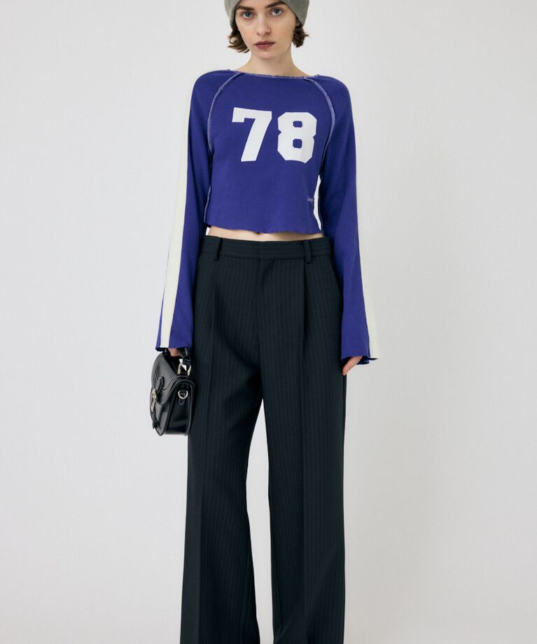 MOUSSY「WIDE LEG トラウザー」|その他|