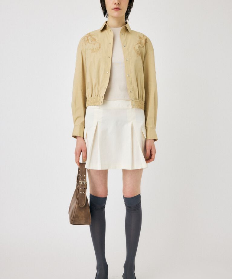 MOUSSY「MILITARY PLEATS スカート」|スカート|