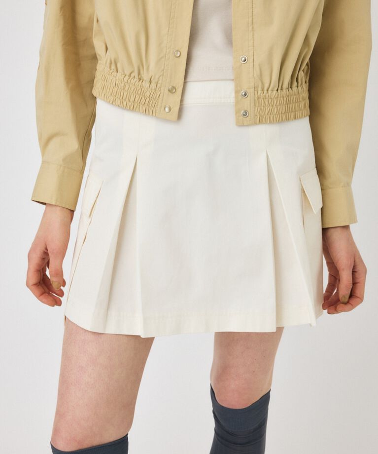 MOUSSY「MILITARY PLEATS スカート」|スカート|