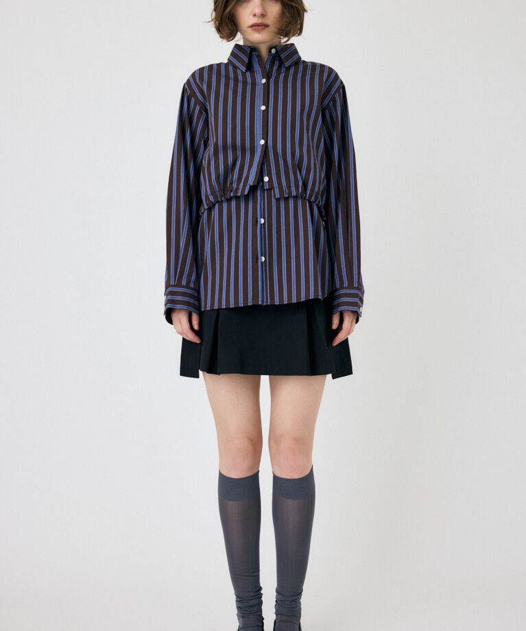 MOUSSY「MILITARY PLEATS スカート」|スカート|